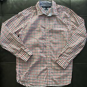 Tommy Hilfiger Men’s Classic Fit Button Down Long Sleeve Shirt Size Large